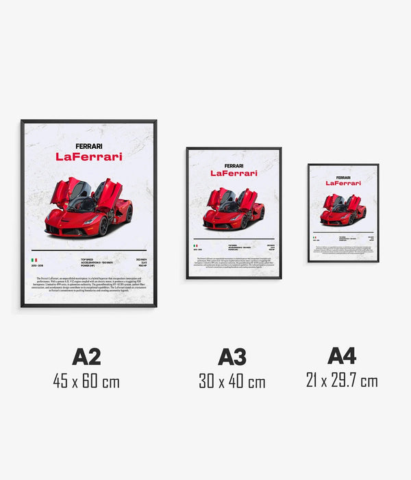 Póster Ferrari LaFerrari