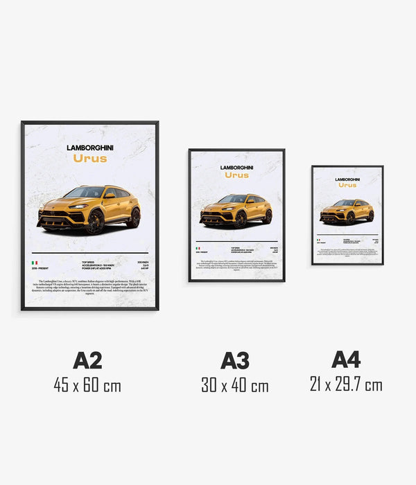 Póster Lamborghini Urus
