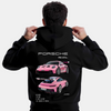 Sweat porsche GT3 RS 911 992 Noir de dos