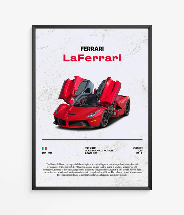 Póster Ferrari LaFerrari