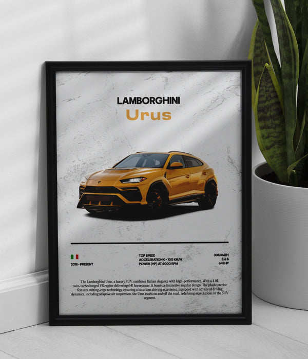 Póster Lamborghini Urus