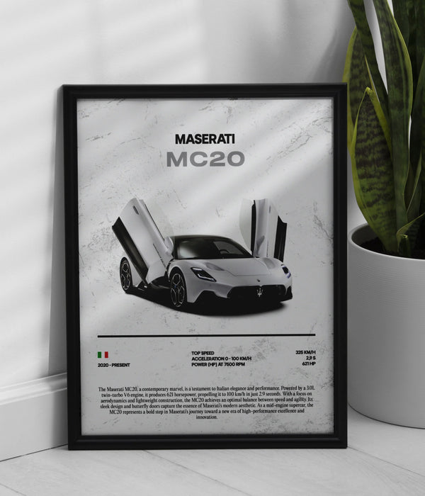 Póster Maserati MC20