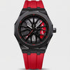 Reloj McLaren 720 de frente, esfera llanta 3D giratoria