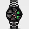 Reloj Nissan GT-R, pinza verde