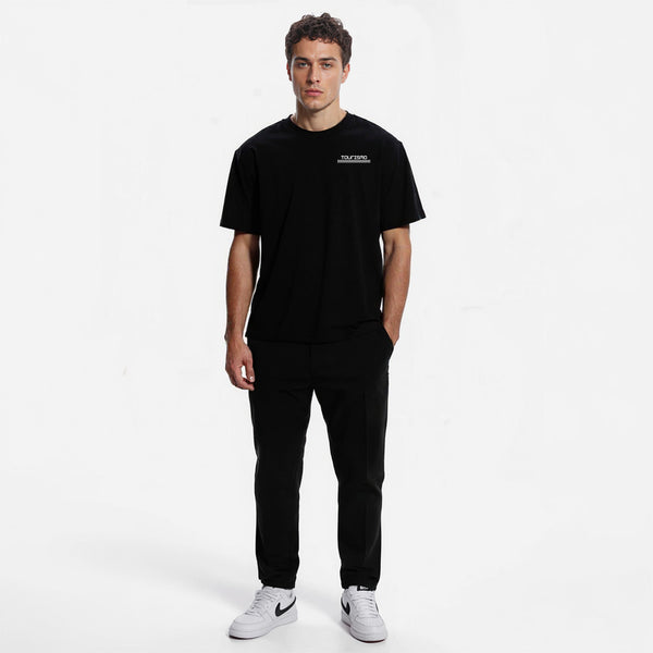 T-shirt lando norris mclaren noir de face