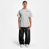 t-shirt grisF1 mclaren noir et orange de face