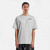 t-shirt grisF1 mclaren noir et orange de face