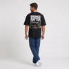 T-shirt Ford Bronco Raptor noir porté de dos en plan large avec print Off-Road