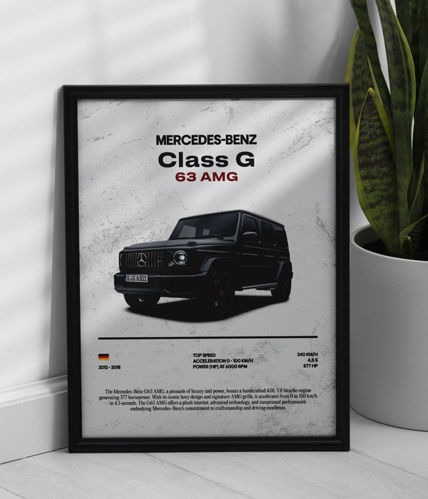Póster Mercedes-Benz Clase G 63 AMG