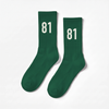 Calcetines Oscar Piastri 81, verde botella