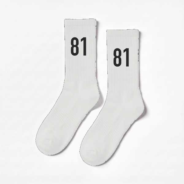 Calcetines Oscar Piastri 81, blanco