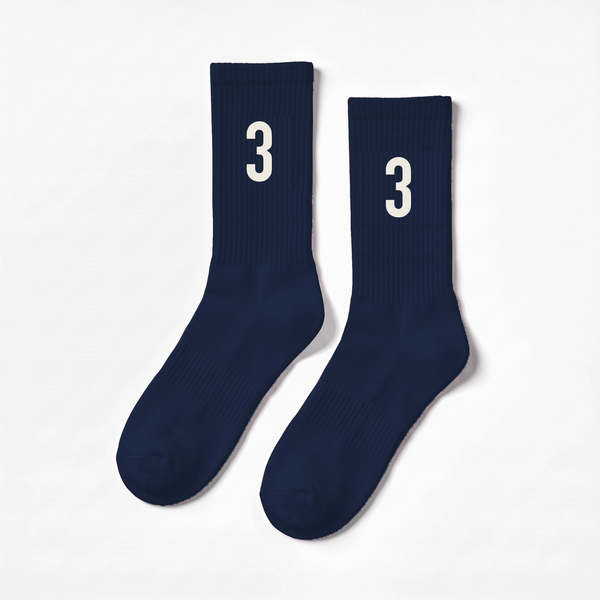 Calcetines Max Verstappen 3, azul marino
