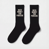 Calcetines Need Money For Porsche, negro