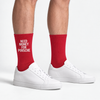 Calcetines Need Money For Porsche, rojo racing