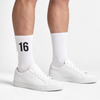 Calcetines Charles Leclerc 16, blanco