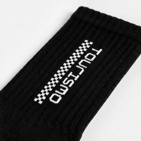 Calcetines Tourismo Crew, blanco