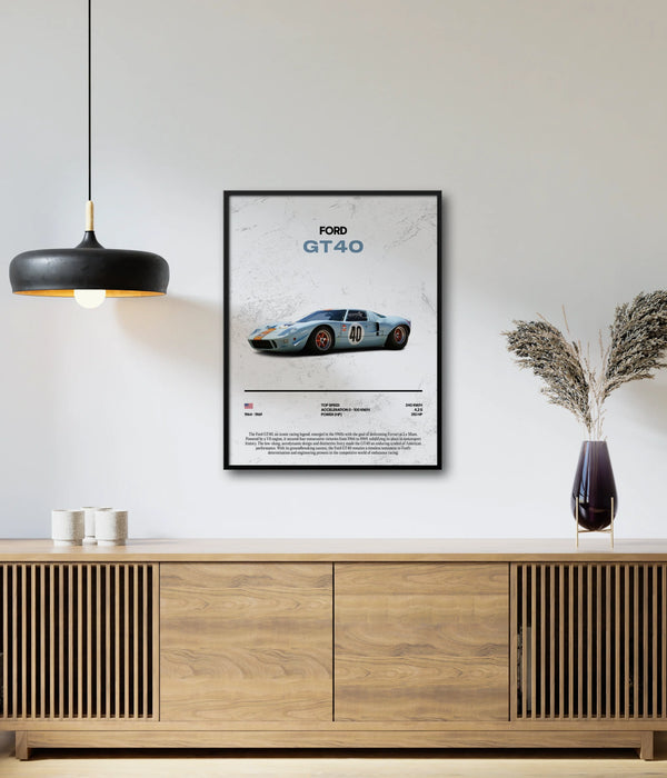 Póster Ford GT40