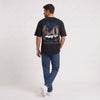 T-shirt Bugatti Divo French Couture Speed noir vu de dos