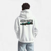 Sweat F1 aston martin verte blanc de dos 
