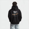 Sweat Lamborghini Aventador SVJ or noir de dos 