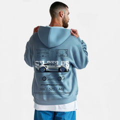 Sudadera Porsche GT3 RS 911 Azul