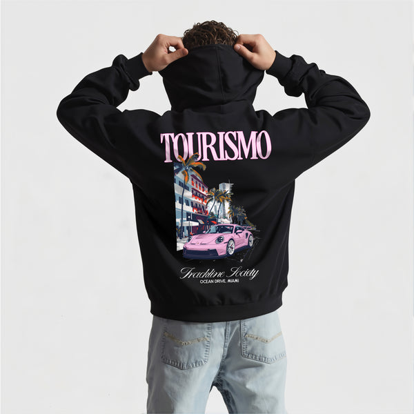 SweatPorsche GT3RS Miami Noir Rose de Face