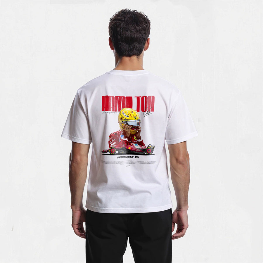 Camiseta F1 Lewis Hamilton Signature