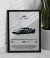 Póster Ford GT40
