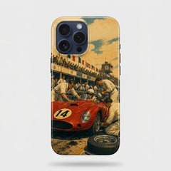 Funda de iPhone Ferrari Le Mans