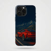 Coque iPhone Ferrari 812 Grand Tour Tourismo Clothing, design automobile premium inspire du V12 sur route de montagne.