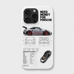 Funda de iPhone Need Money For Porsche