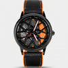 Reloj Porsche 718, pinza naranja