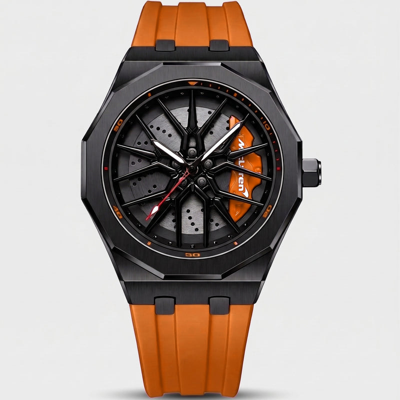 Reloj McLaren 720, pinza naranja
