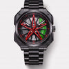 Reloj Porsche 911, pinza verde