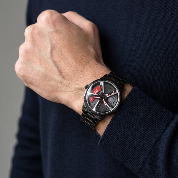 Reloj Audi RS 6 en la muñeca