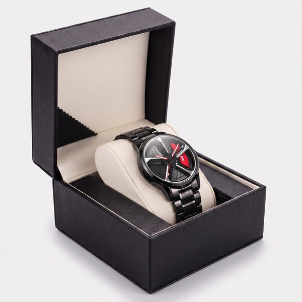 Reloj Audi RS 6 en su estuche
