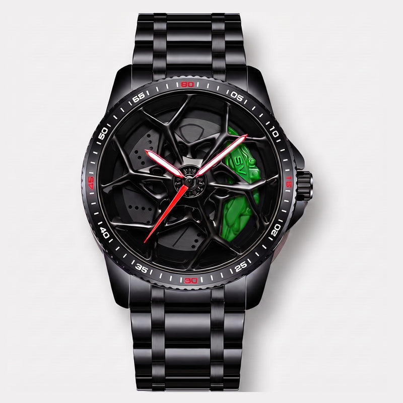 Reloj Lamborghini SV, pinza verde