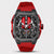 Reloj motor V12, motor rojo