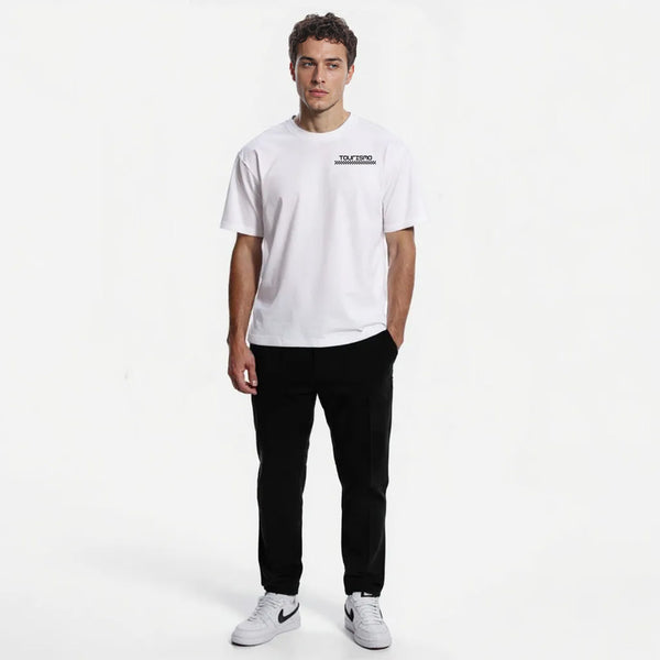 T-shirt lando norris mclaren blanc de face 