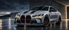 Alfombrilla de ratón BMW M4 CSL, detalle del diseño impreso