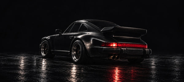 Alfombrilla de ratón Porsche 930 Turbo, detalle del diseño impreso