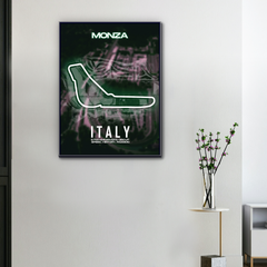 Lienzo Circuito F1 Monza Italia