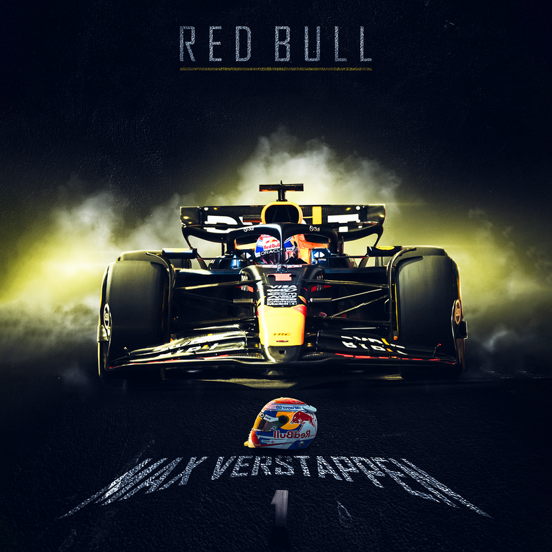 Lienzo F1 Max Verstappen, vista 2