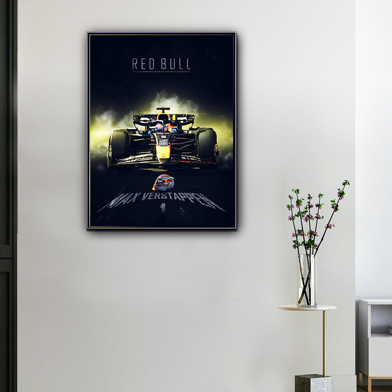 Lienzo F1 Max Verstappen, vista 1