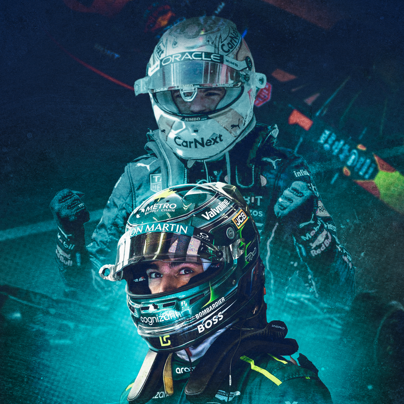 Lienzo F1 Max Verstappen Legado a Toda Velocidad, vista 2