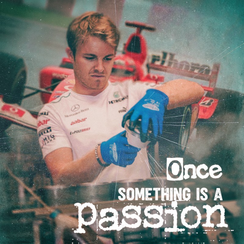 Lienzo F1 Nico Rosberg La Sombra del Maestro, vista 2
