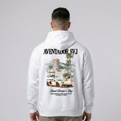 Sudadera con capucha Lamborghini Aventador SVJ (Super Veloce Jota)