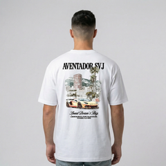 Camiseta Lamborghini Aventador SVJ (Super Veloce Jota)