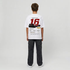 Camiseta Ferrari F1 Charles Leclerc 16 infantil