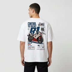 Camiseta Controla la violencia Yamaha R1